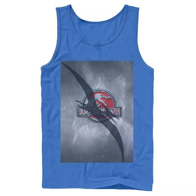 Men's Jurassic Park 3 Movie Poster Pterodactyl Tank Top,  Product Image