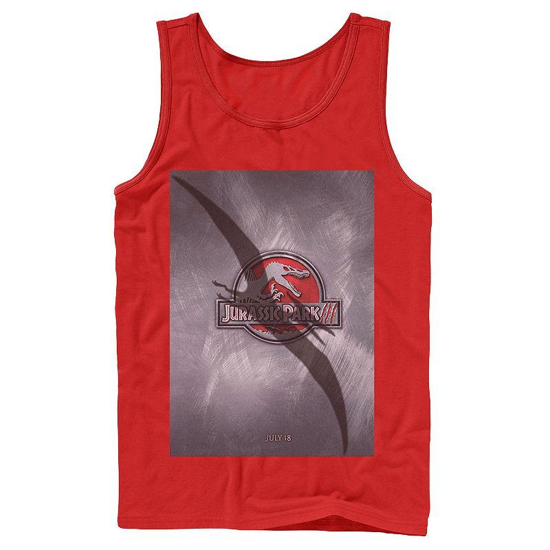 Men's Jurassic Park 3 Movie Poster Pterodactyl Tank Top,  Product Image