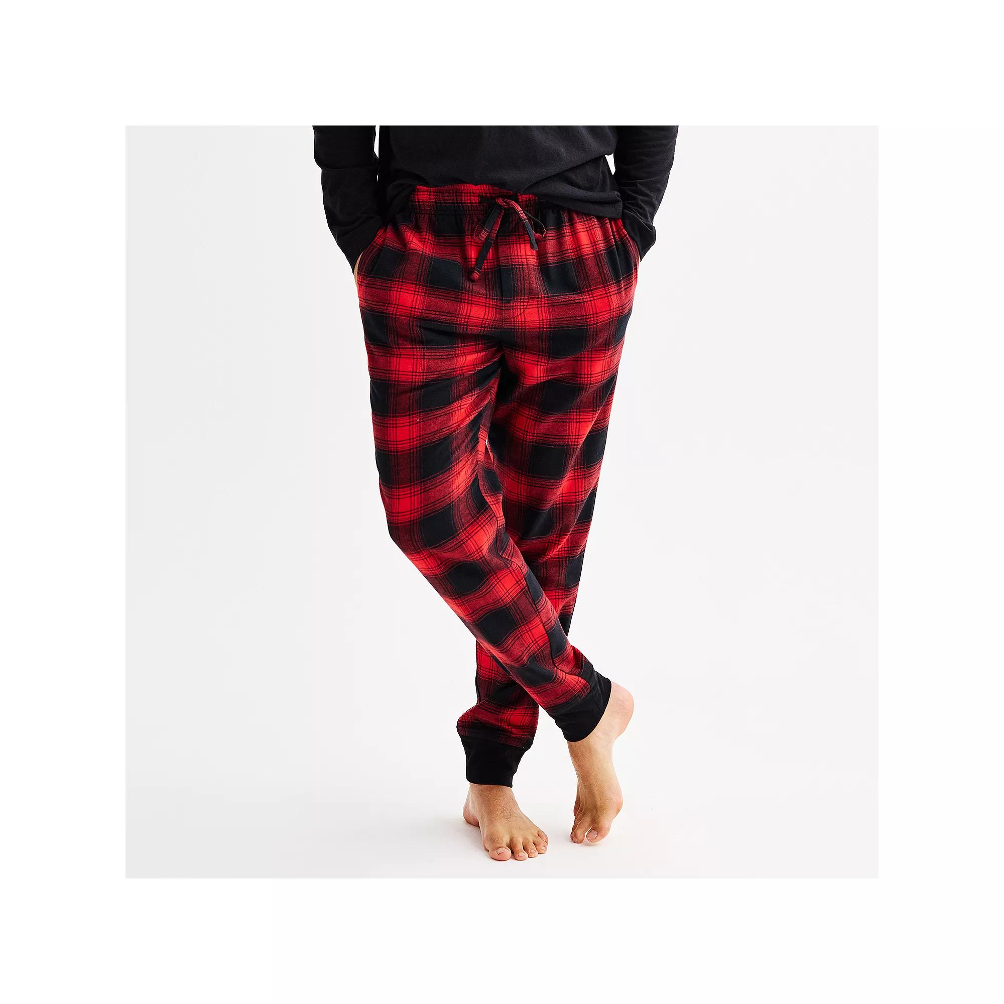 Men's Sonoma Goods For Life® Banded Bottom Flannel Pajama Pants,  Product Image
