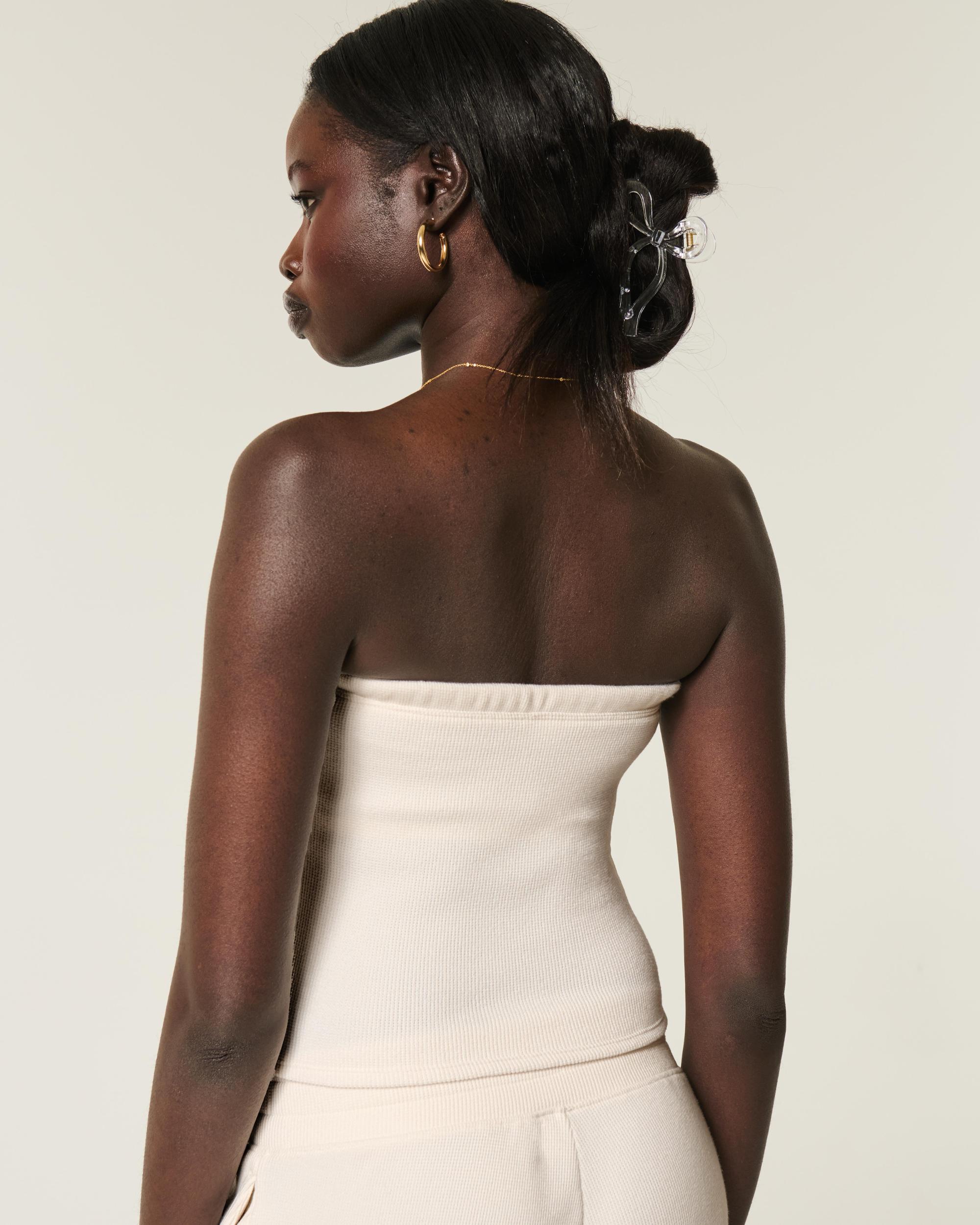 Gilly Hicks Cozy Waffle Tube Top Product Image