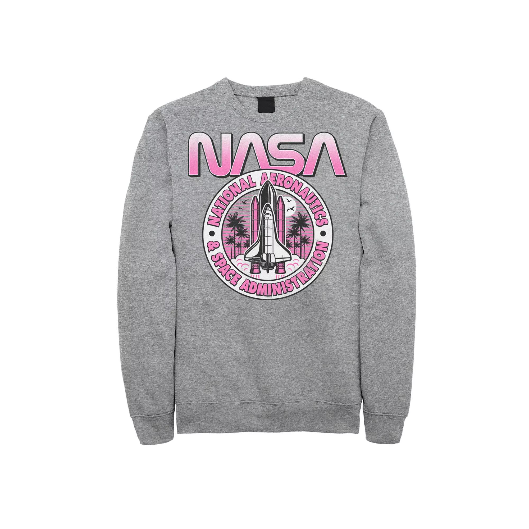 Men's NASA Pink Logo Sweatshirt,  Product Image