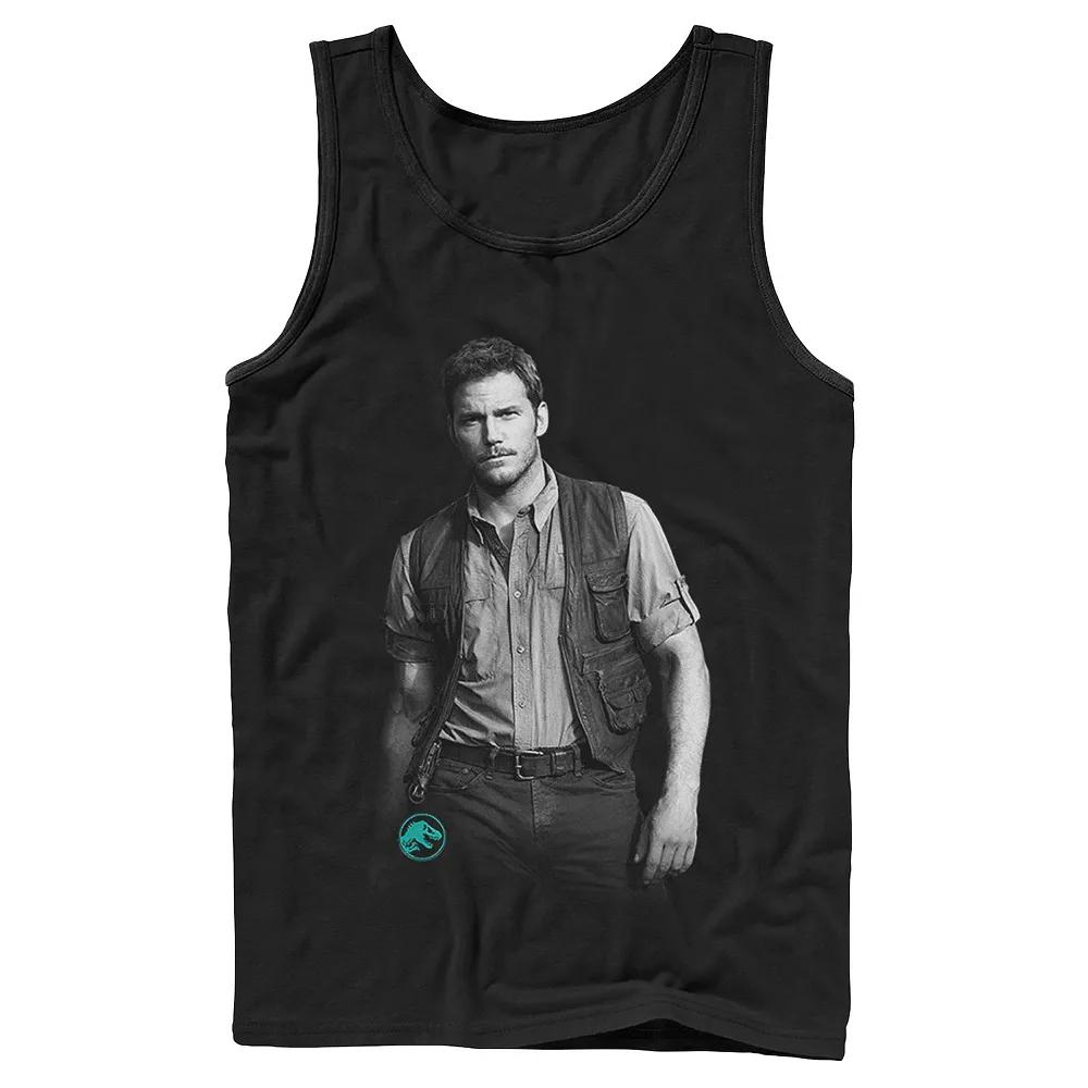 Men's Jurassic World Chris Pratt Swag Tank Top,  Product Image