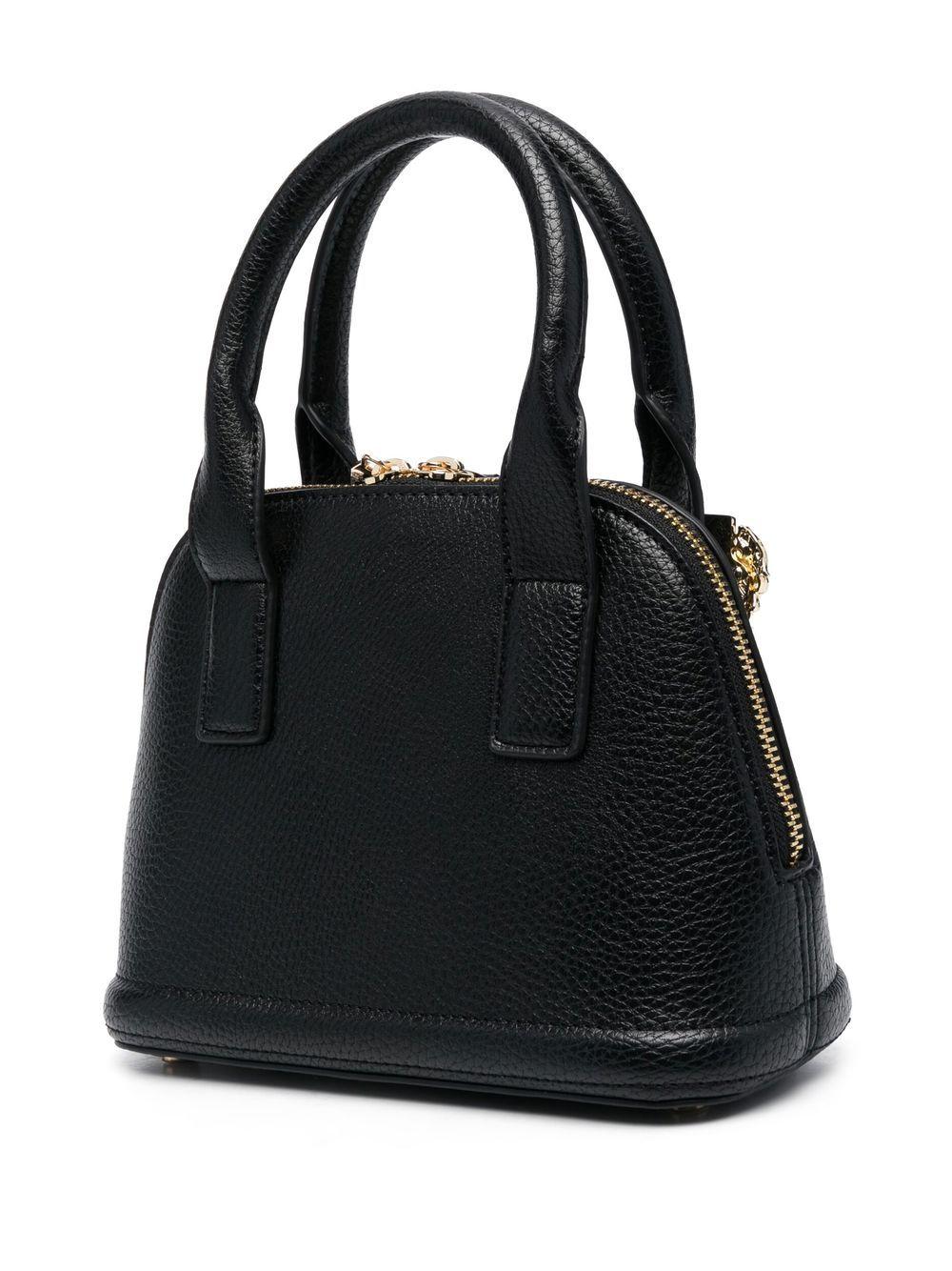faux leather mini tote bag Product Image