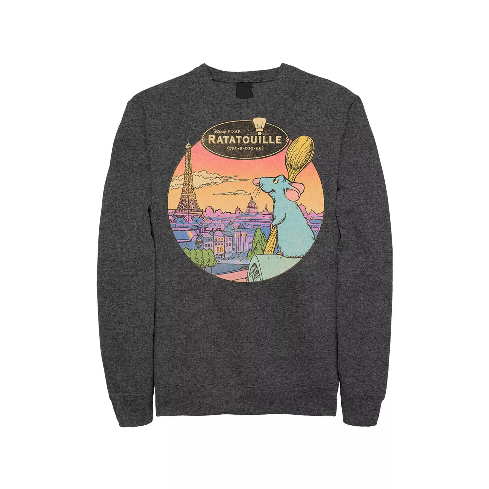 Disney / Pixar's Ratatouille Men's Over Look Paris Sweatshirt,  Product Image