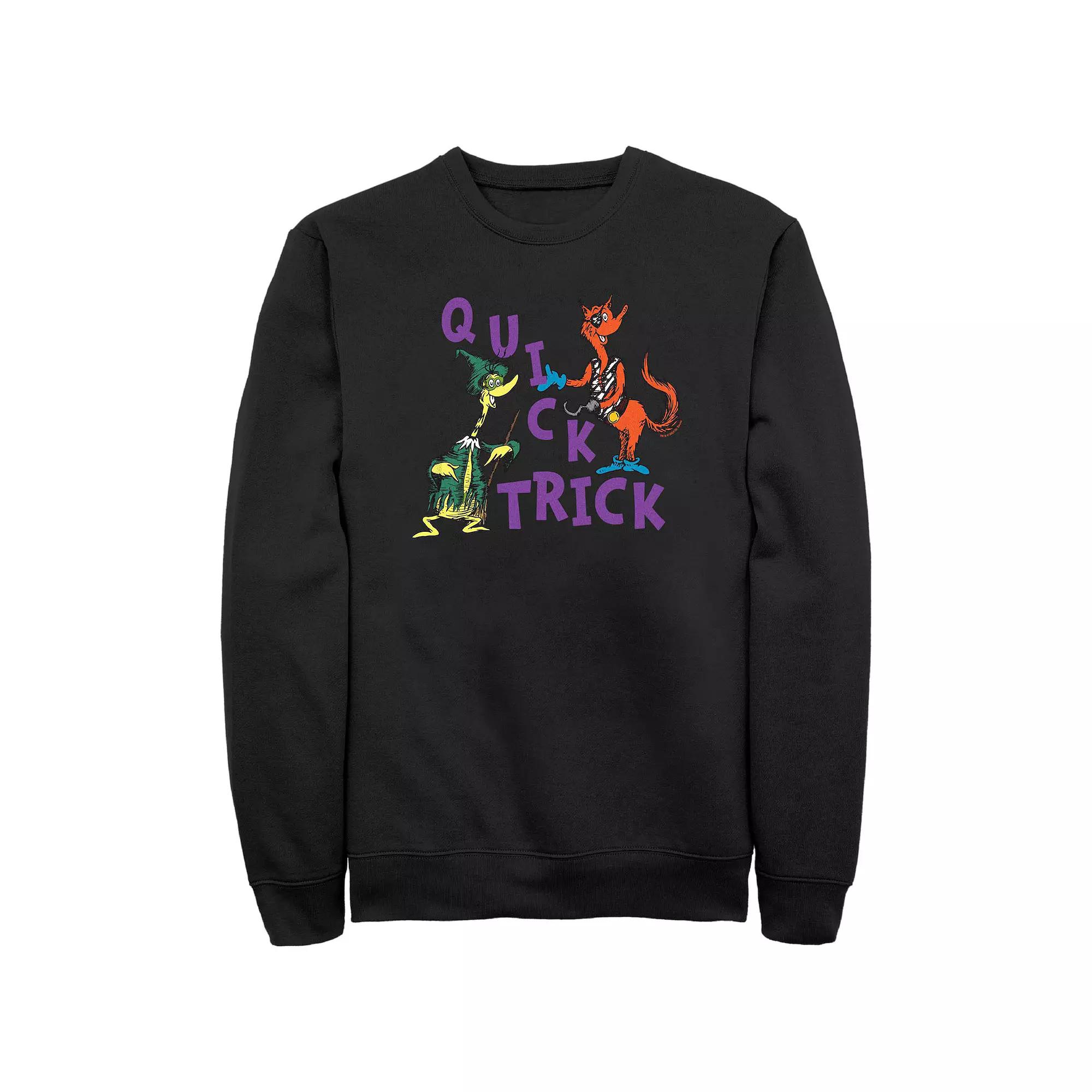 Men's Dr. Seuss Quick Trick Men's Graphic Fleece,  Product Image