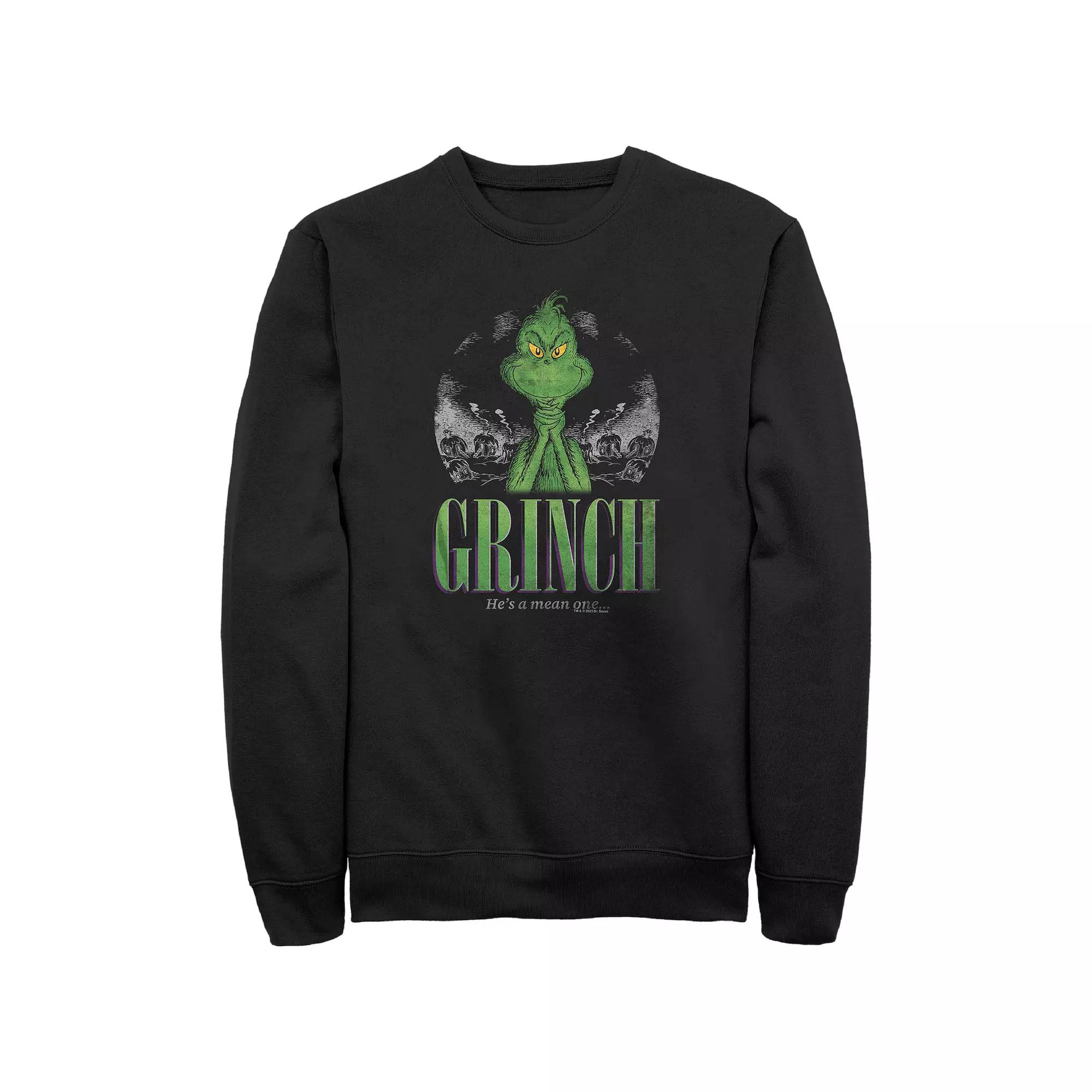 Big & Tall Dr. Seuss Grinch He Is A Mean One Graphic Fleece, Men's,  Product Image