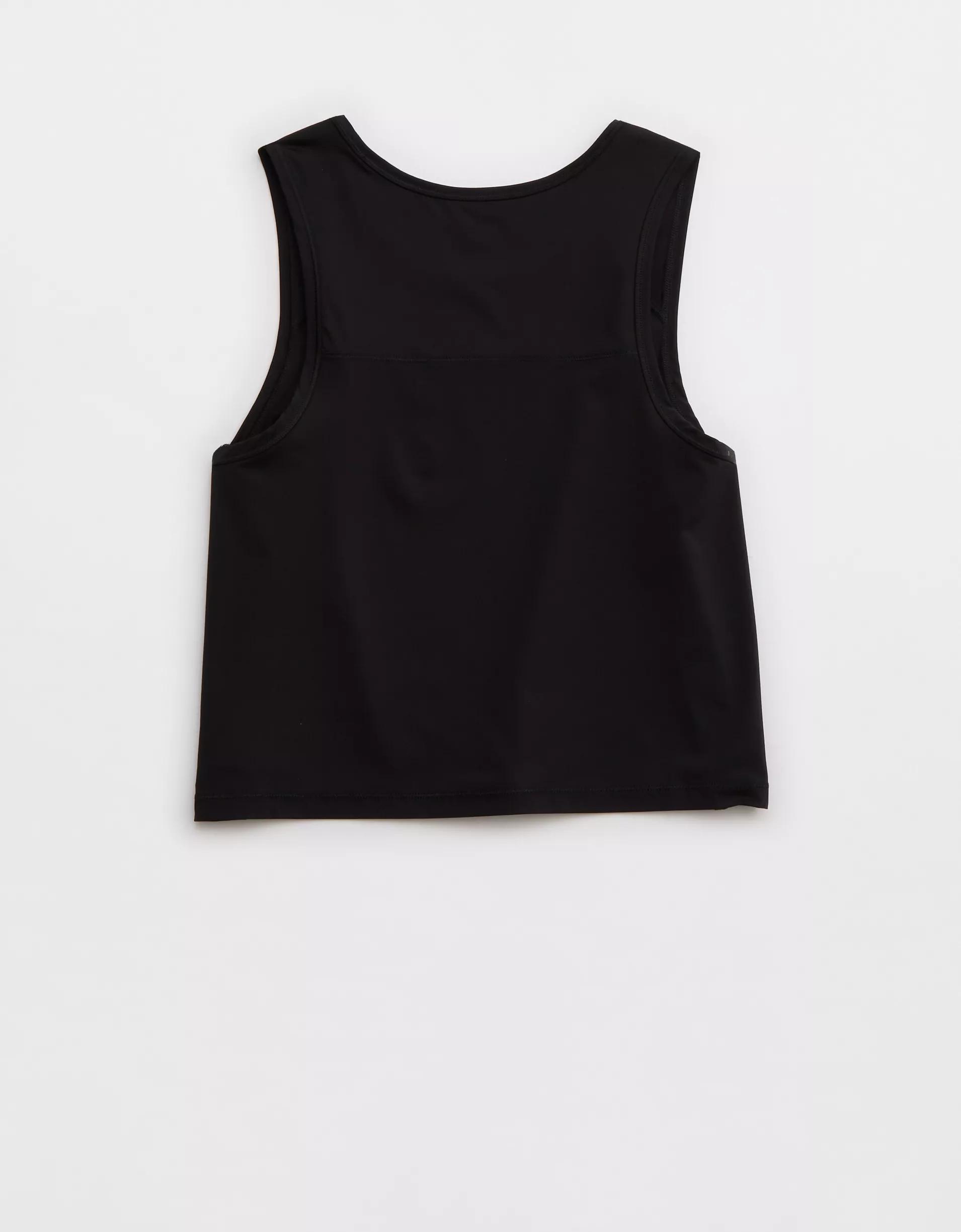 OFFLINE By Aerie Sweat Sesh Cropped Tank Top Product Image
