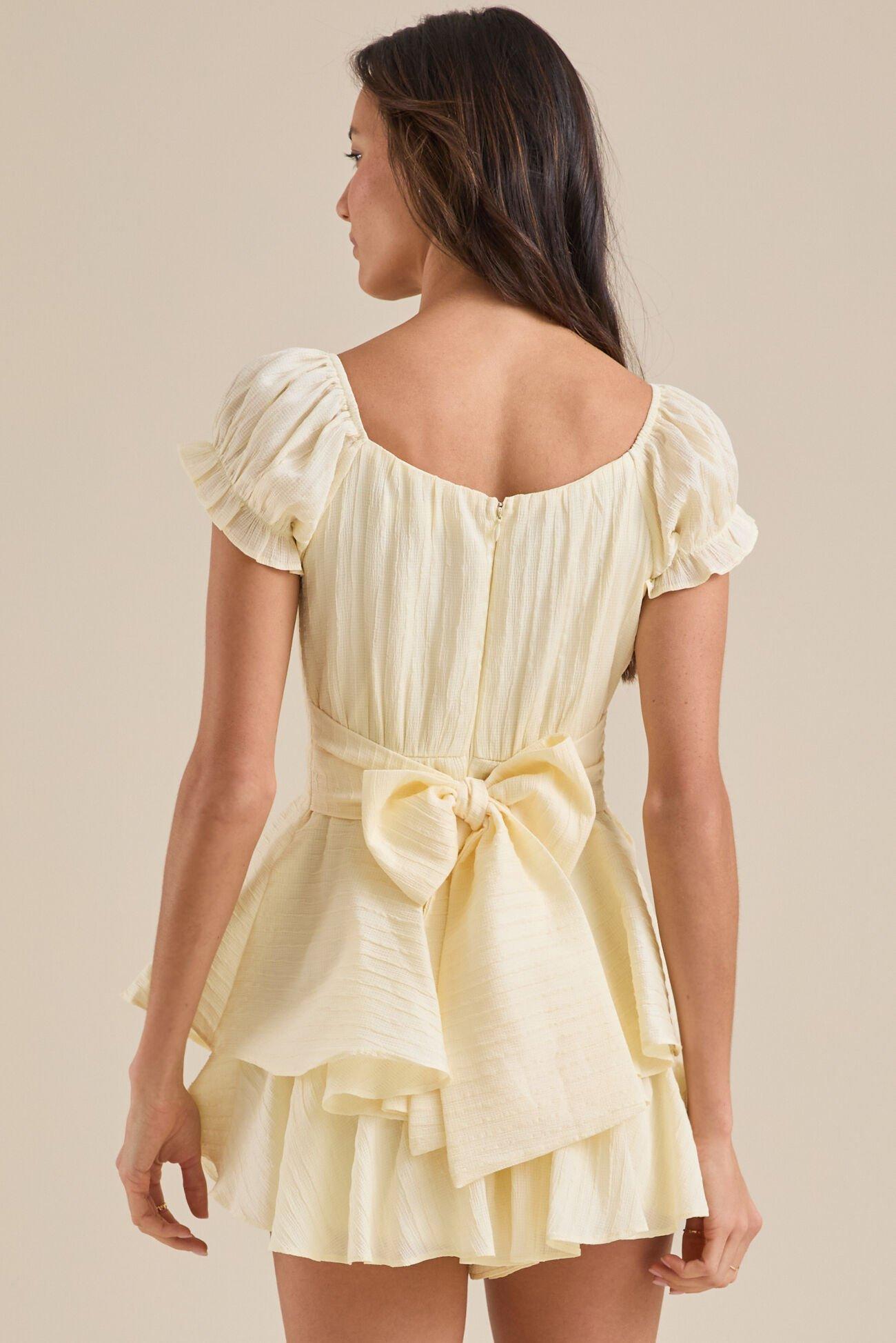 Haisley Double Layered Romper Product Image