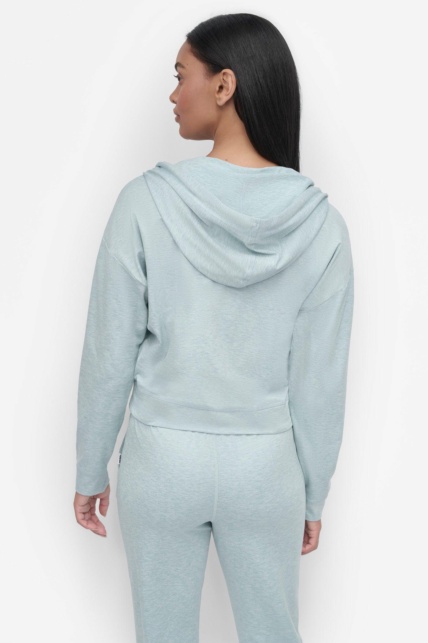 CROPPED SPACE DYED HOODIE Product Image