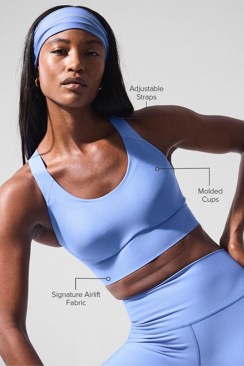 Airlift Empower Bra - Crystal Clear Blue Product Image