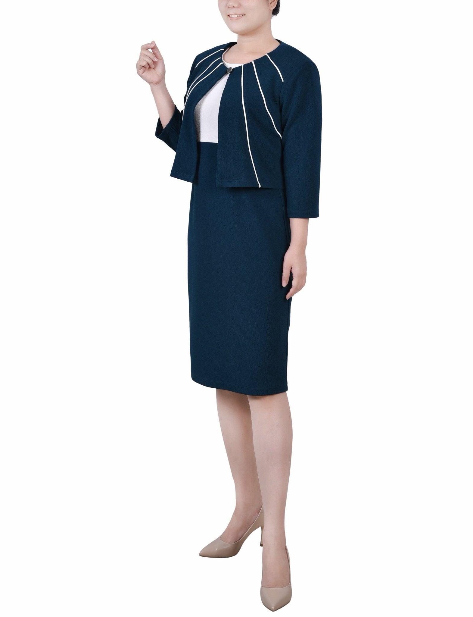 Mallard 2 Piece Colorblocked Dress Set Product Image