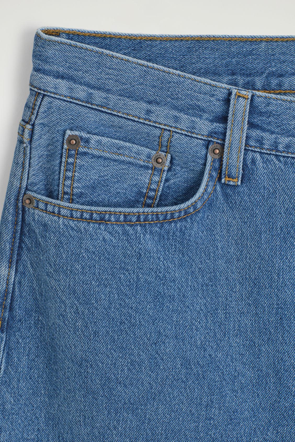 LONGLINE DENIM SHORTS Product Image