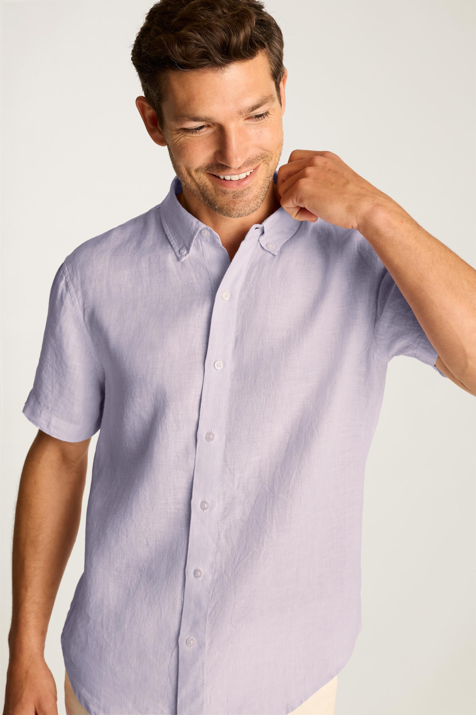 Riviera Linen Short Sleeve Shirt Product Image