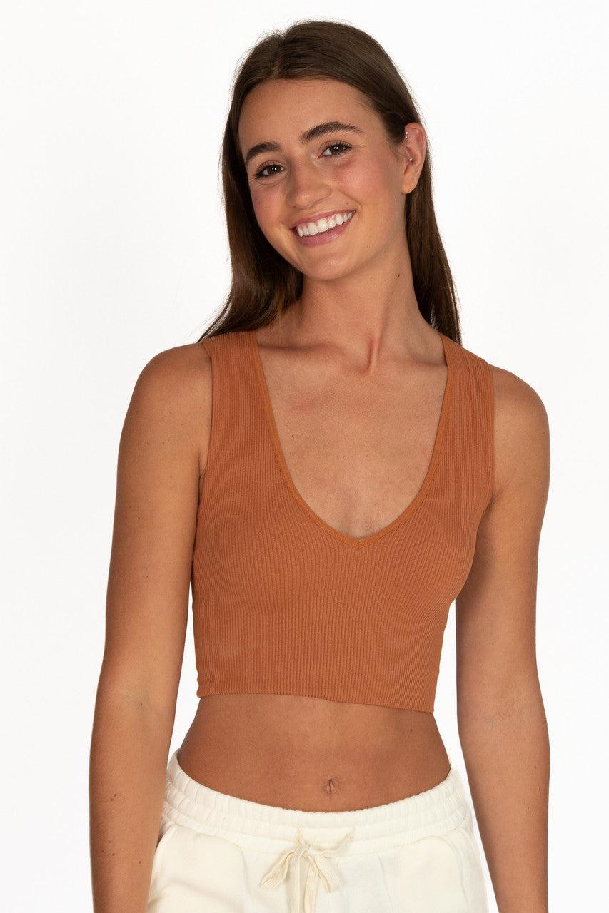 Deep V Neck Tank Product Image