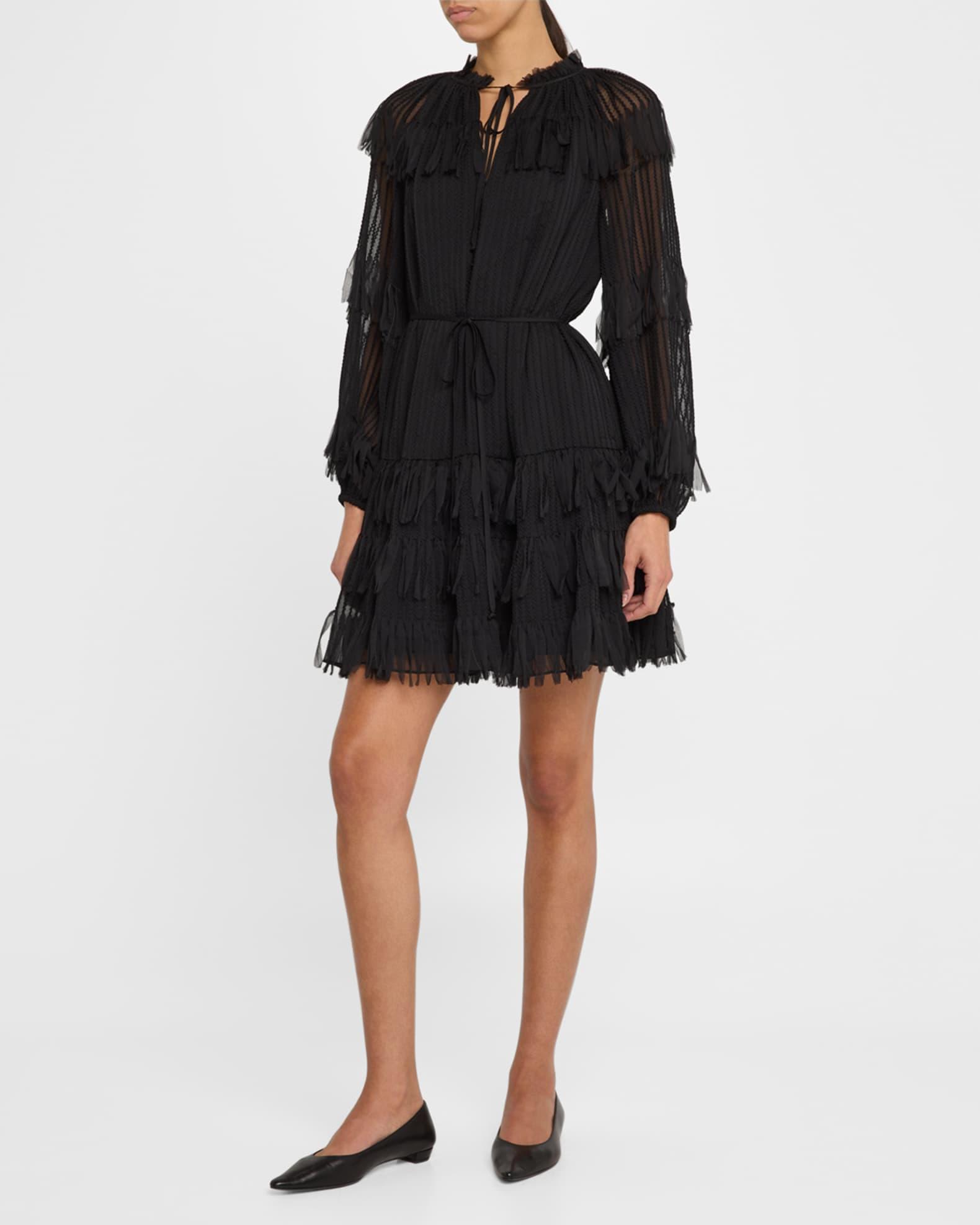 Nora Chiffon Mini Dress Product Image