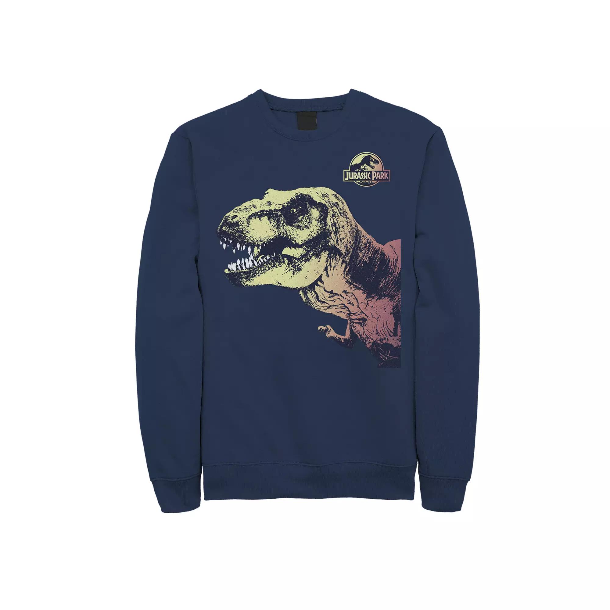 Men's Jurassic Park T-Rex Sunset Color Fil Product Image