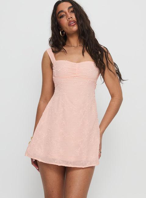 Mcbeath Mini Dress Light Pink Product Image