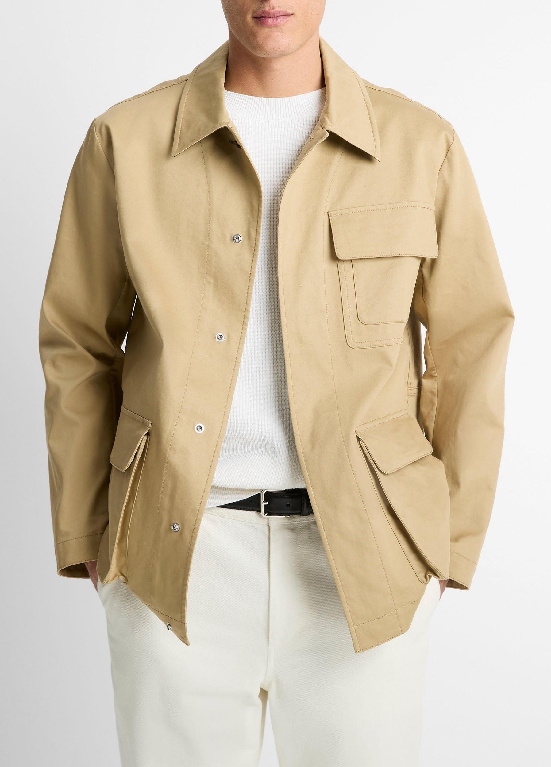 Italian Bonded Cotton Hunting Jacket Product Image