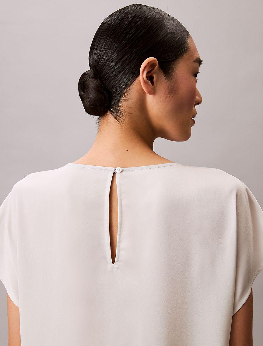 Gradient Satin Midi Dress Product Image