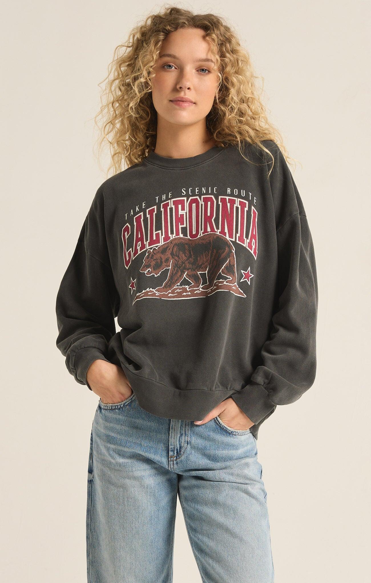 CALI BEAR SUNDAY SWEATSHIRT *FS Product Image