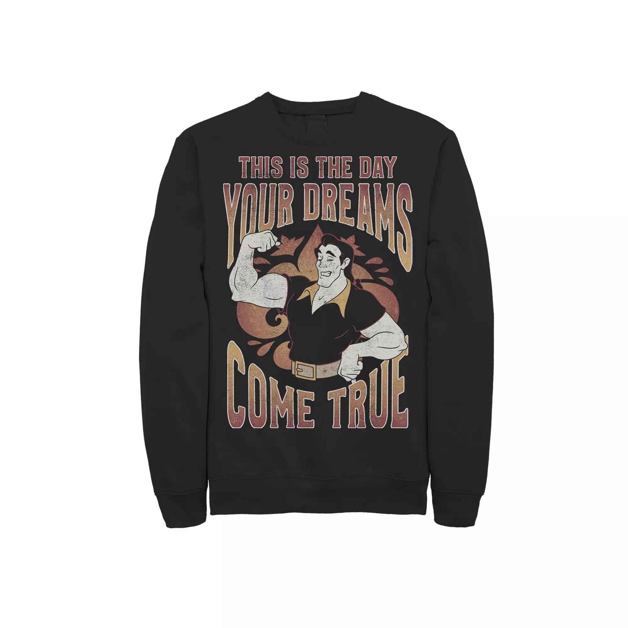Disney's Villains Gaston Men's The Day Your Dreams Come True Sweatshirt,  Product Image