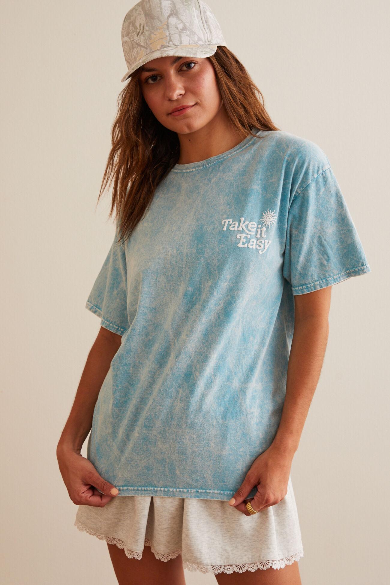 Take It Easy Oversized Tee Product Image