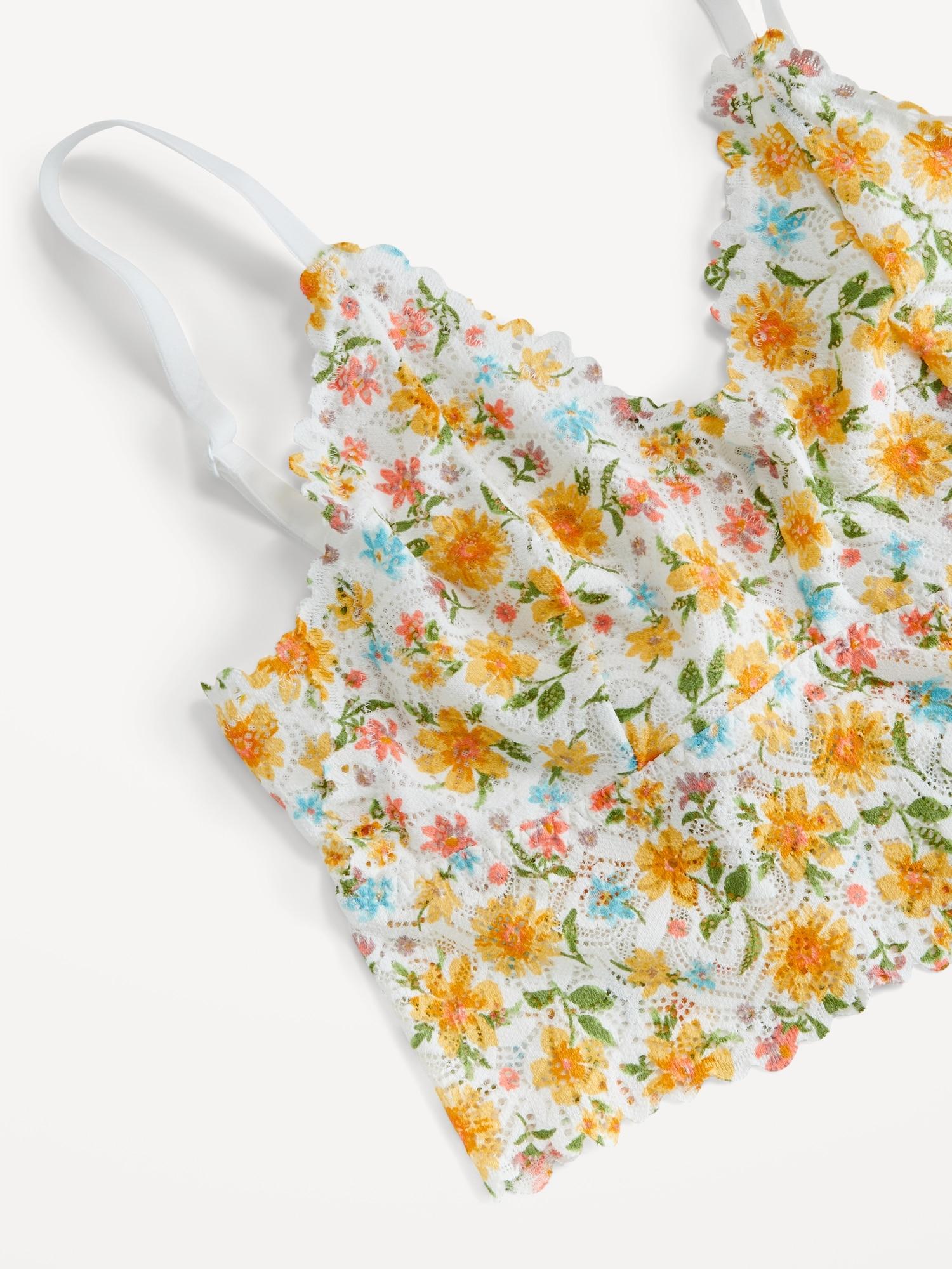 Lace Longline Bralette Product Image