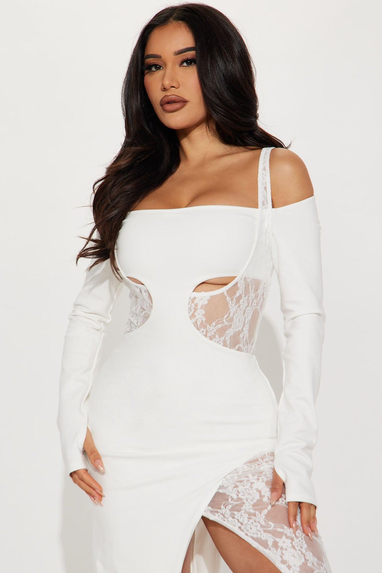 All Mine Maxi Dress - White Product Image