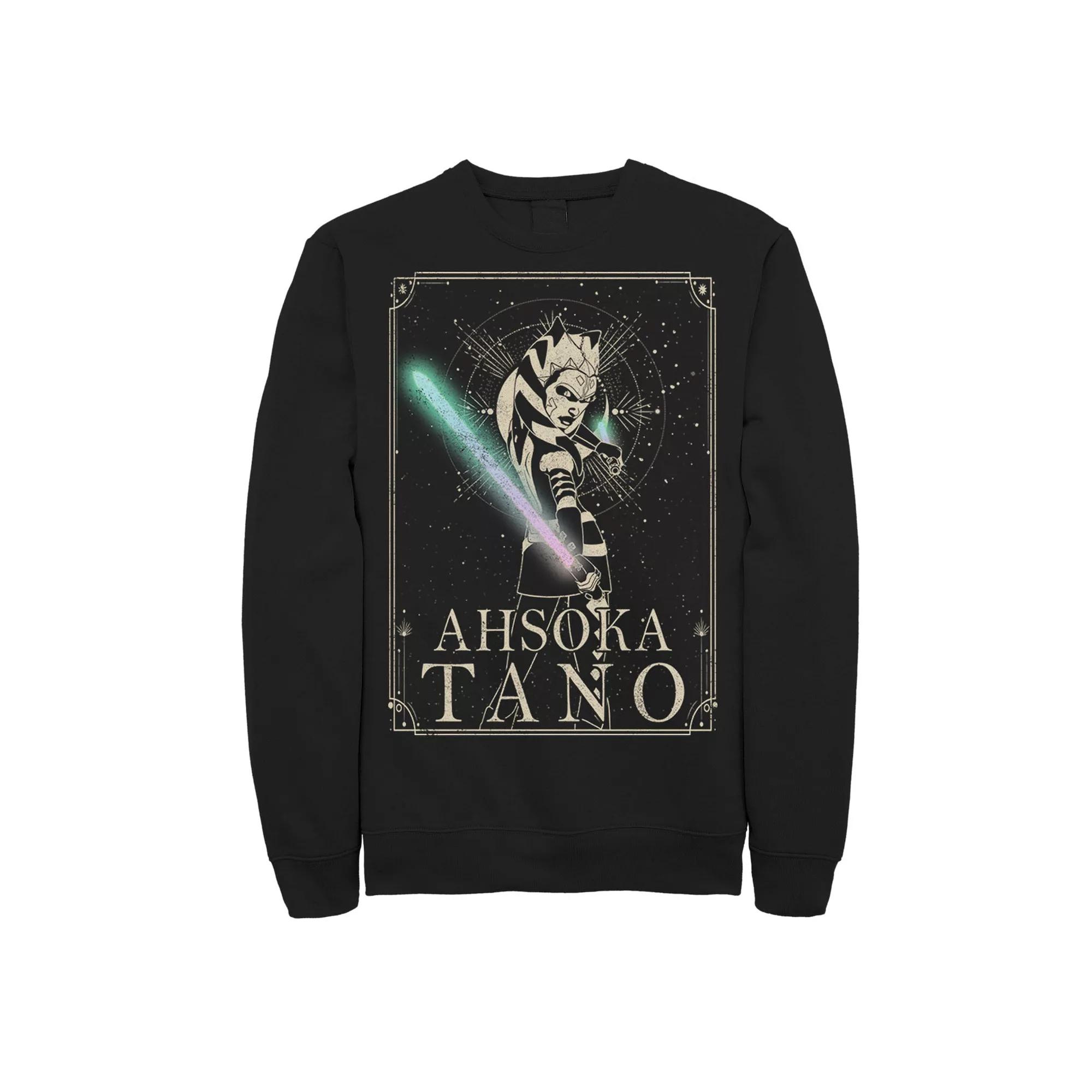 Men's Star Wars: The Clone Wars Ahsoka Tano Celestial Portrait Sweatshirt,  Product Image