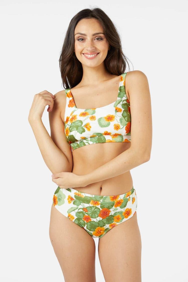 Nasturtium Bikini Top Product Image