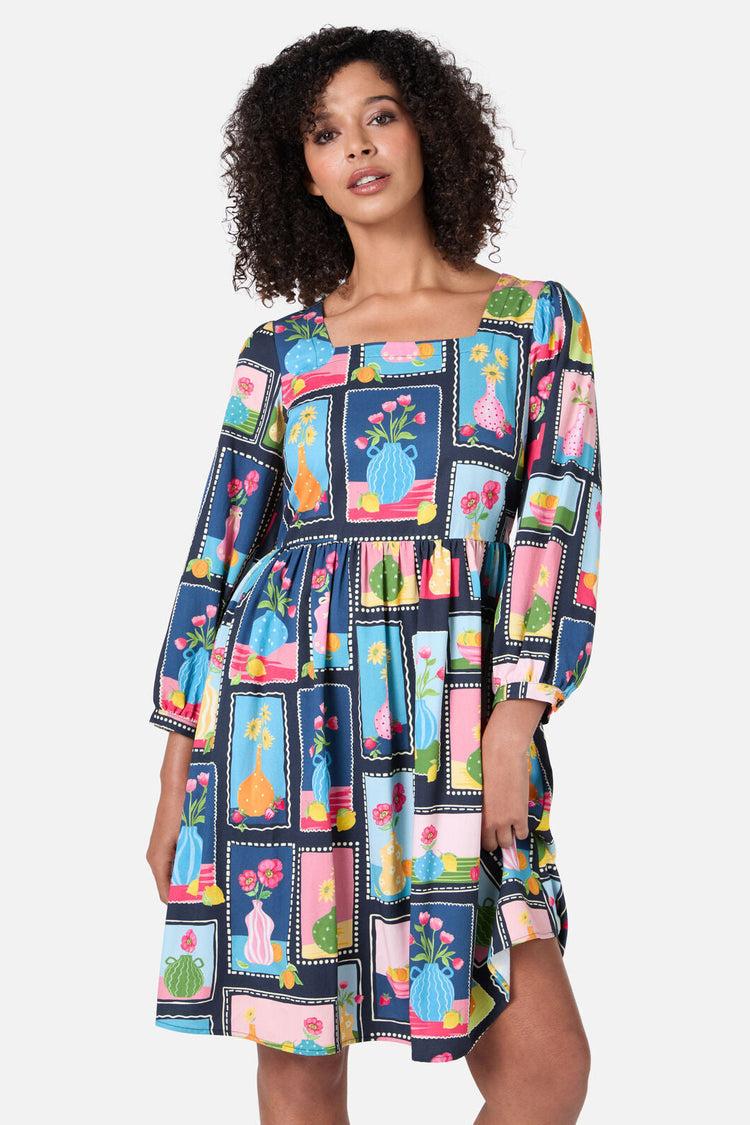 Flower Vases Mini Dress Product Image