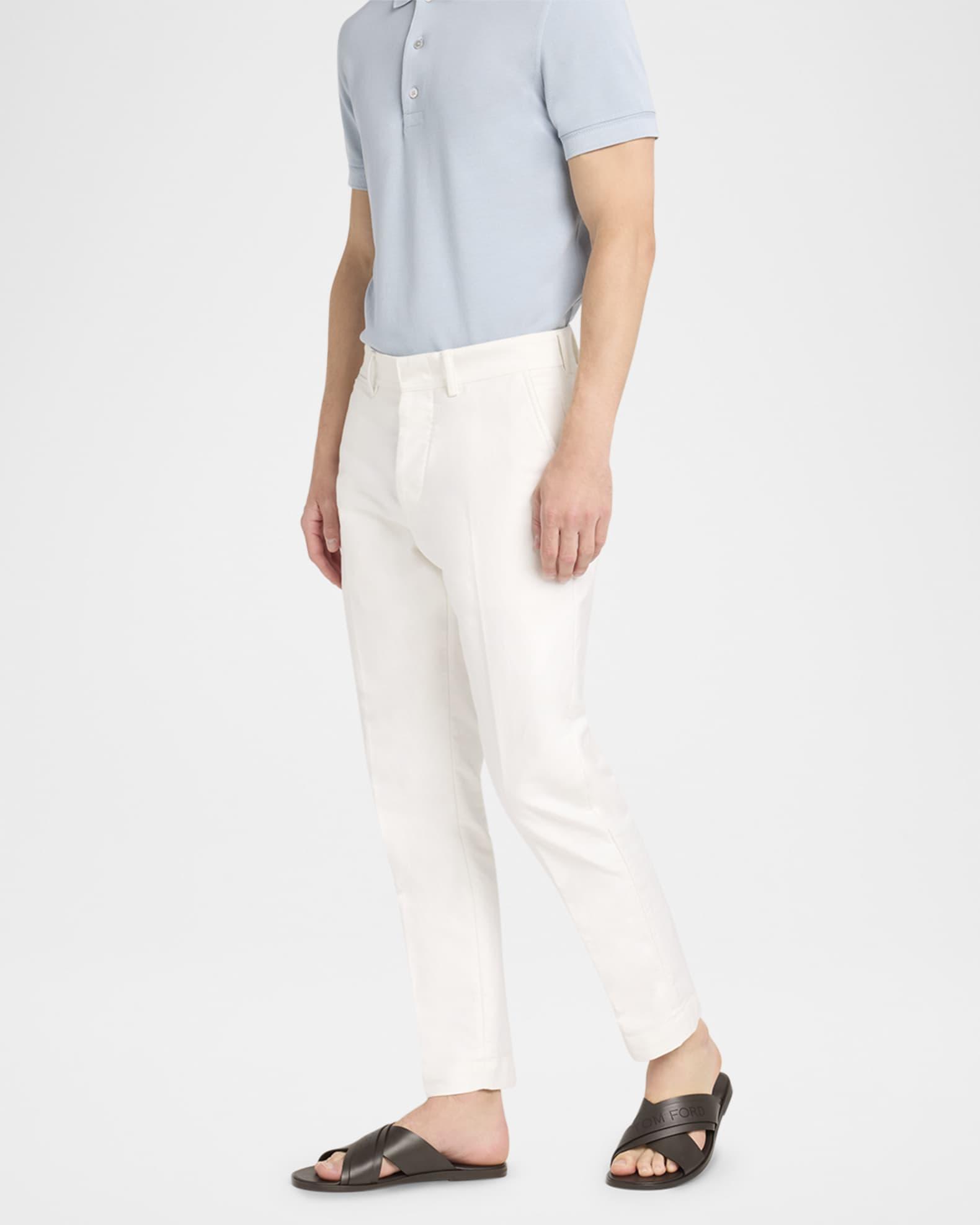 Men's Preston Smooth Leather Slide Sandals Product Image