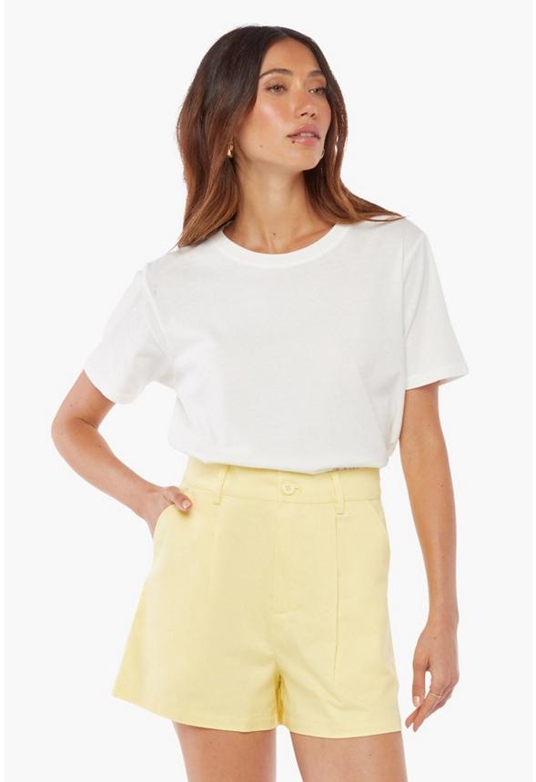 JustFab Margaux Platform Loafer Pump Womens Black/ White Size 8.5 Product Image