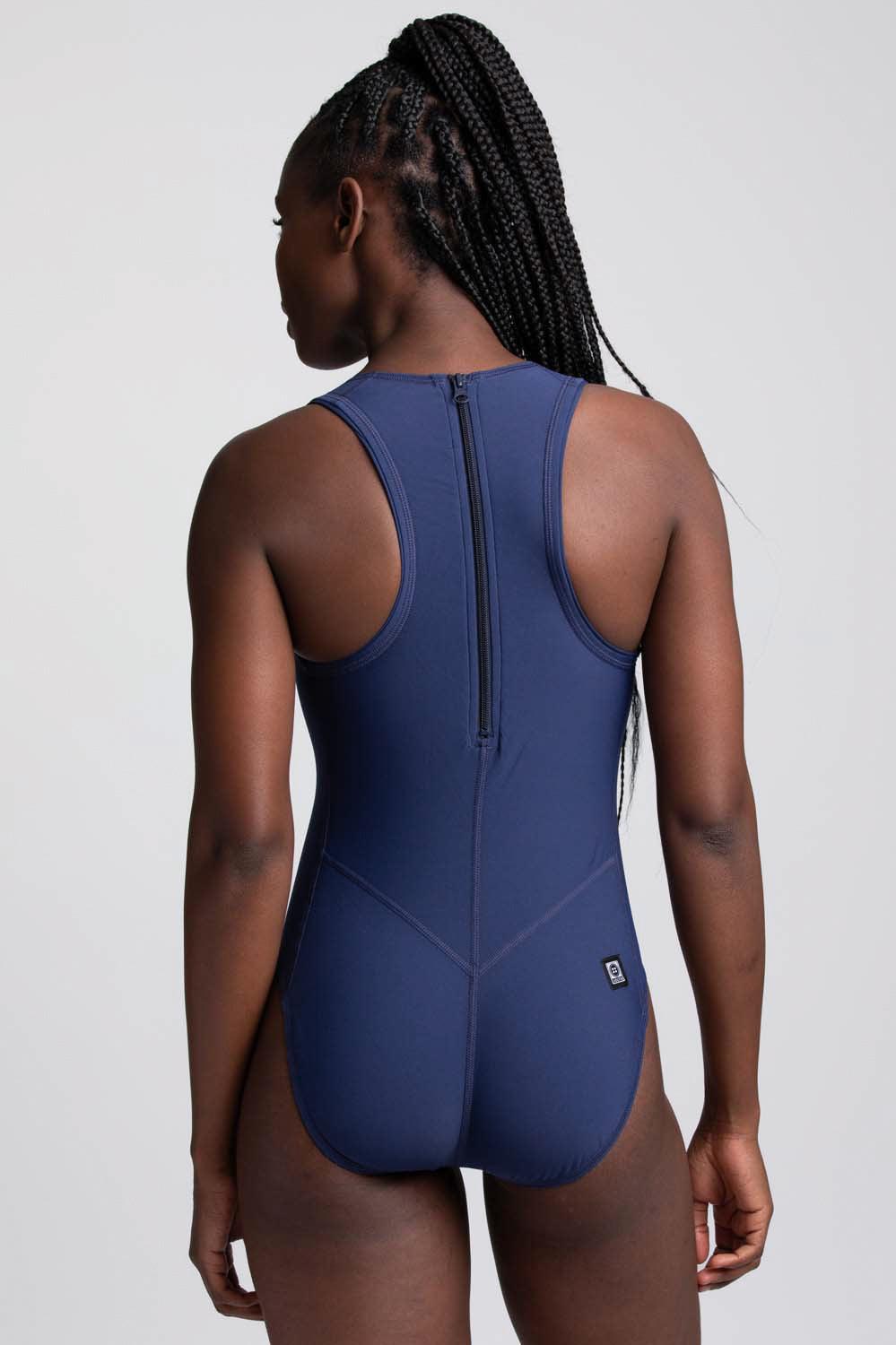Anique Water Polo Suit - Navy Female Product Image