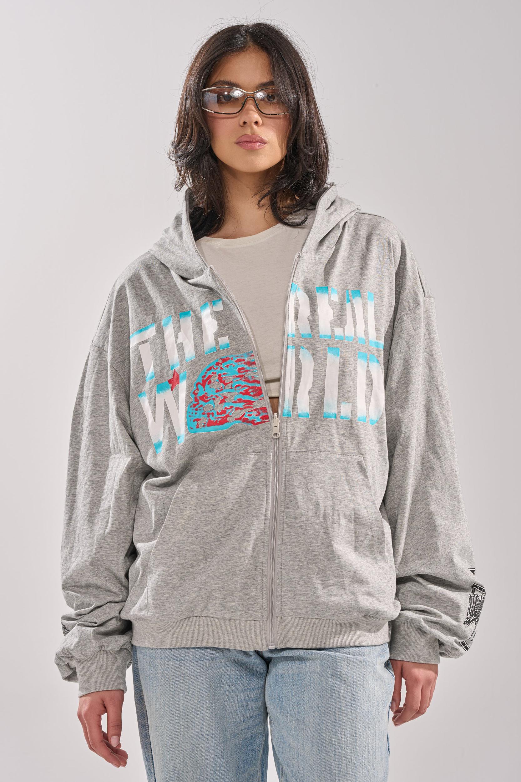 EPIC REVERSIBLE ZIP UP SWEATSHIRT Product Image
