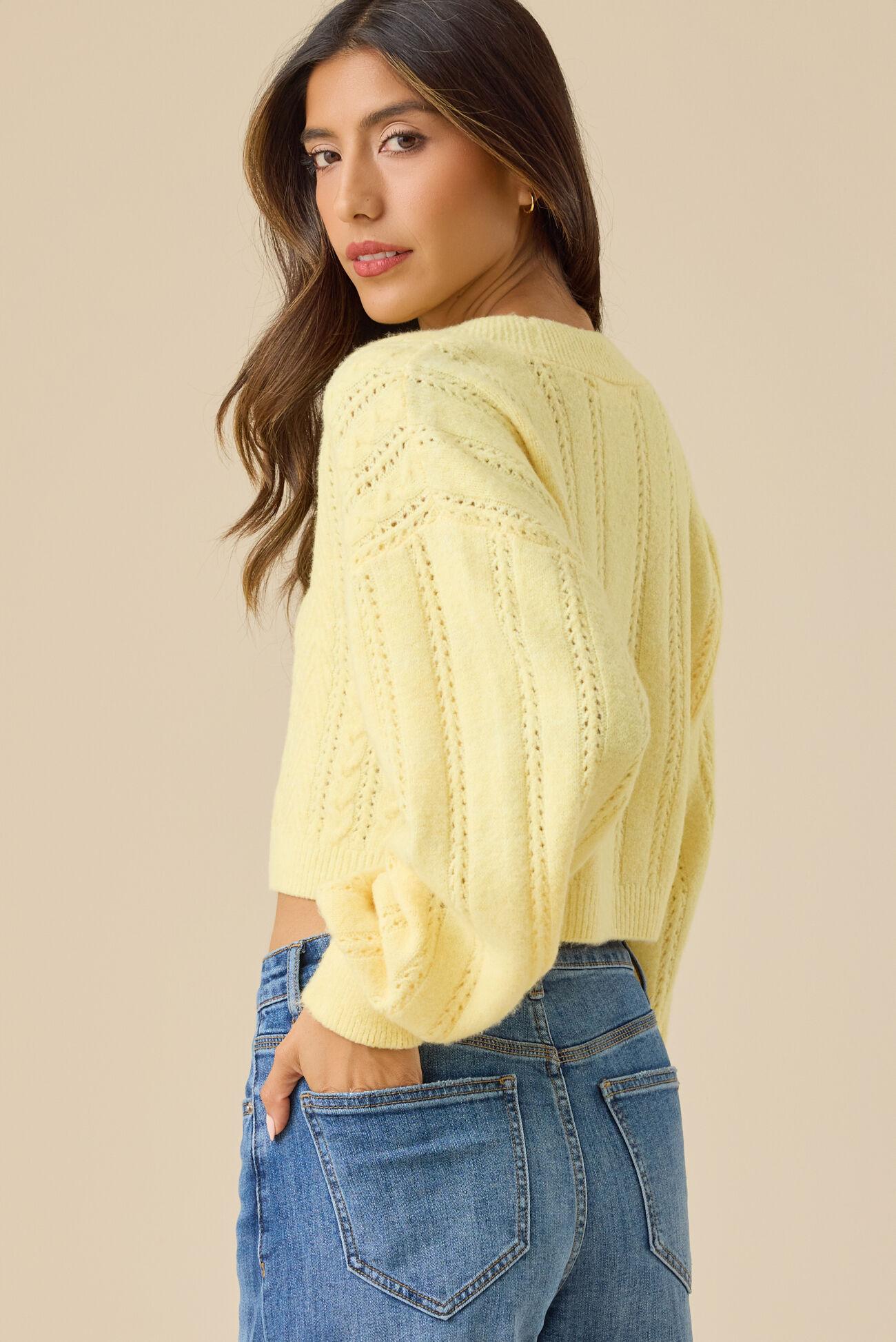 Quinn Cable Tie Front Cardigan Product Image