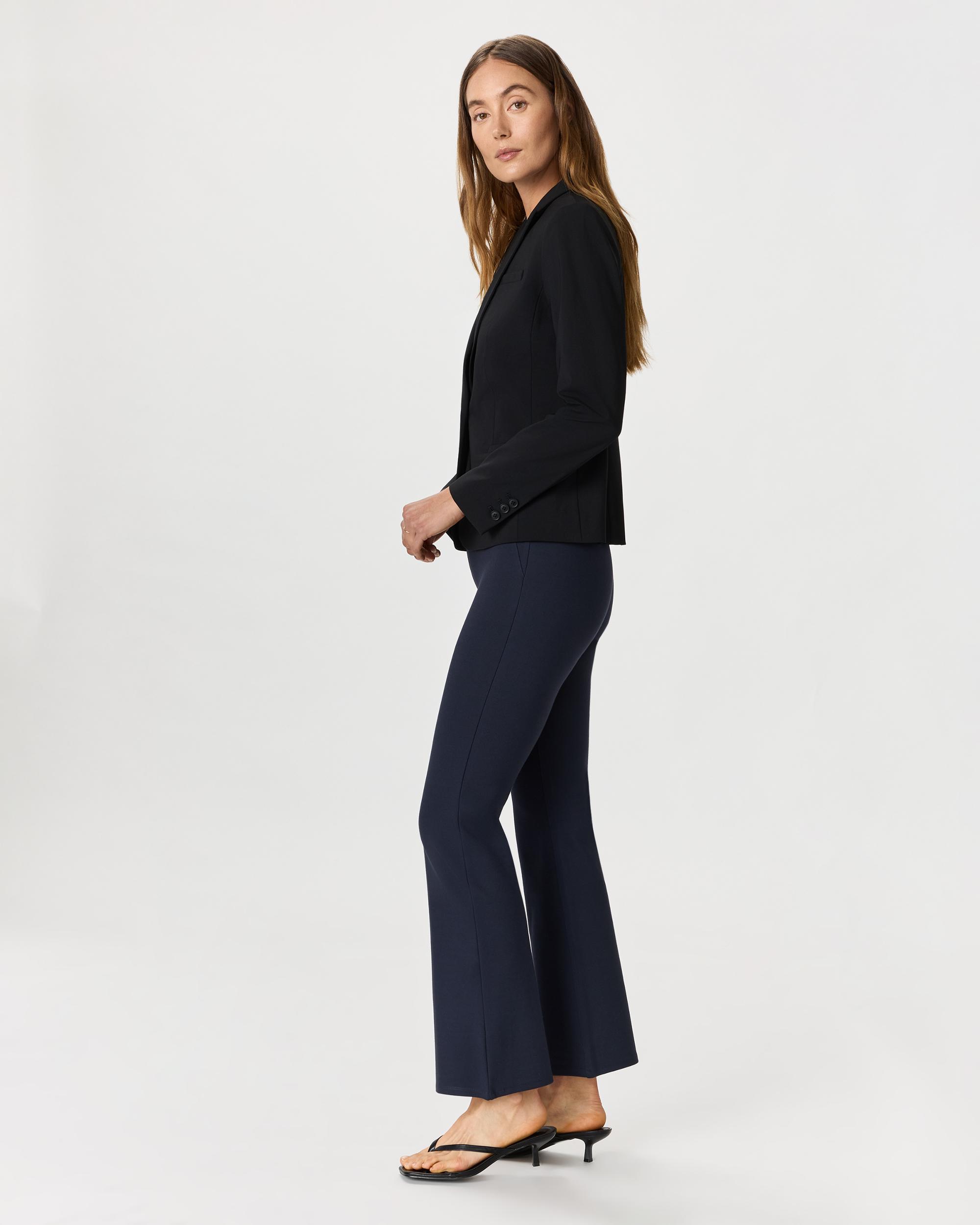 Quince | Women's Ponte Bootcut Pants Ultra-Stretch Versatile Pant, Rayon Product Image