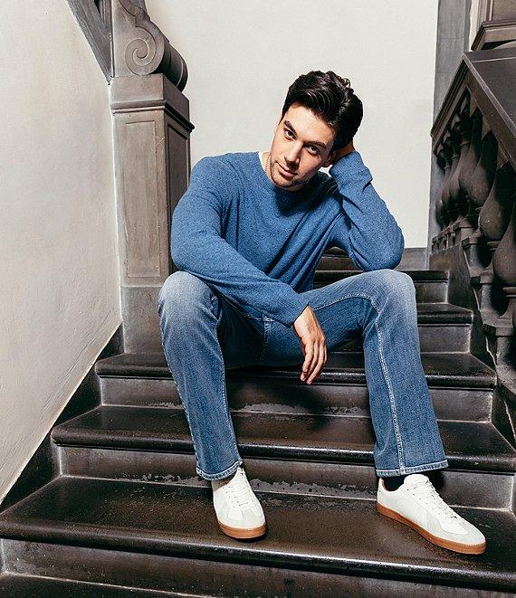 Silver Jeans Co. Jace Slim Fit Bootcut Leg Dark Wash Jeans Product Image