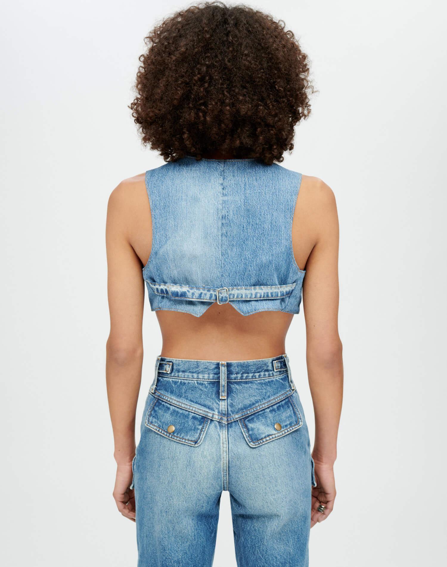 Levi's Tailored Vest - Indigo Female Product Image