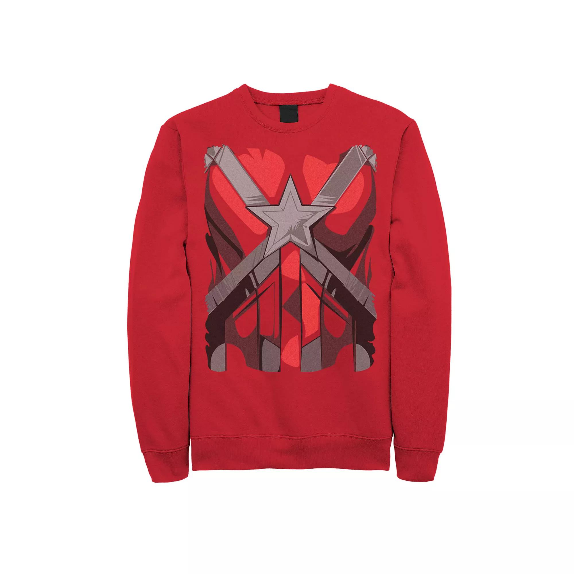 Men's Marvel Black Widow Guardian Costume Sweatshirt,  Product Image