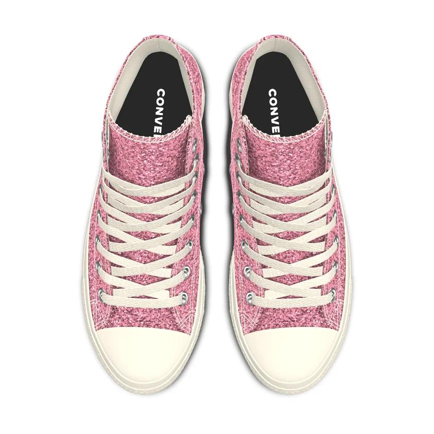 Custom Chuck Taylor All Star Lift Platform Glitter By You Product Image