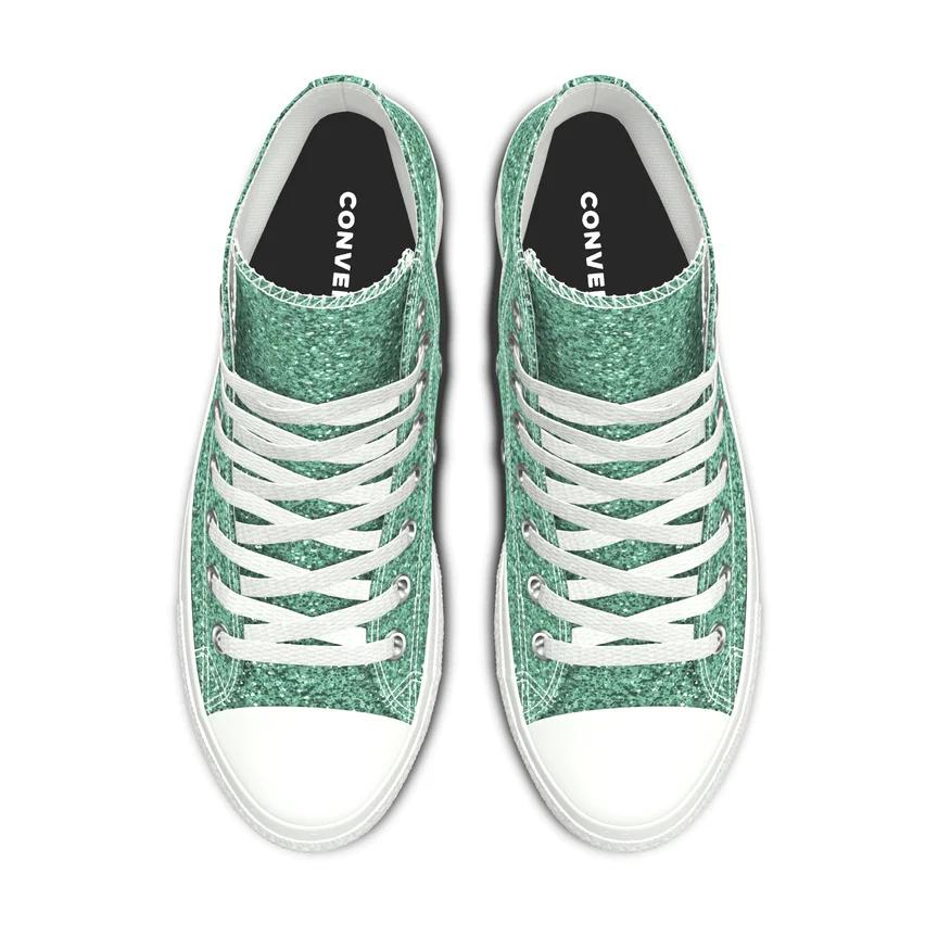 Custom Chuck Taylor All Star Lift Platform Glitter By You Product Image