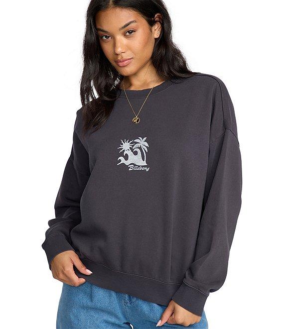 Billabong Echo Long Sleeve Brushed Fleece Sweatshirt Product Image