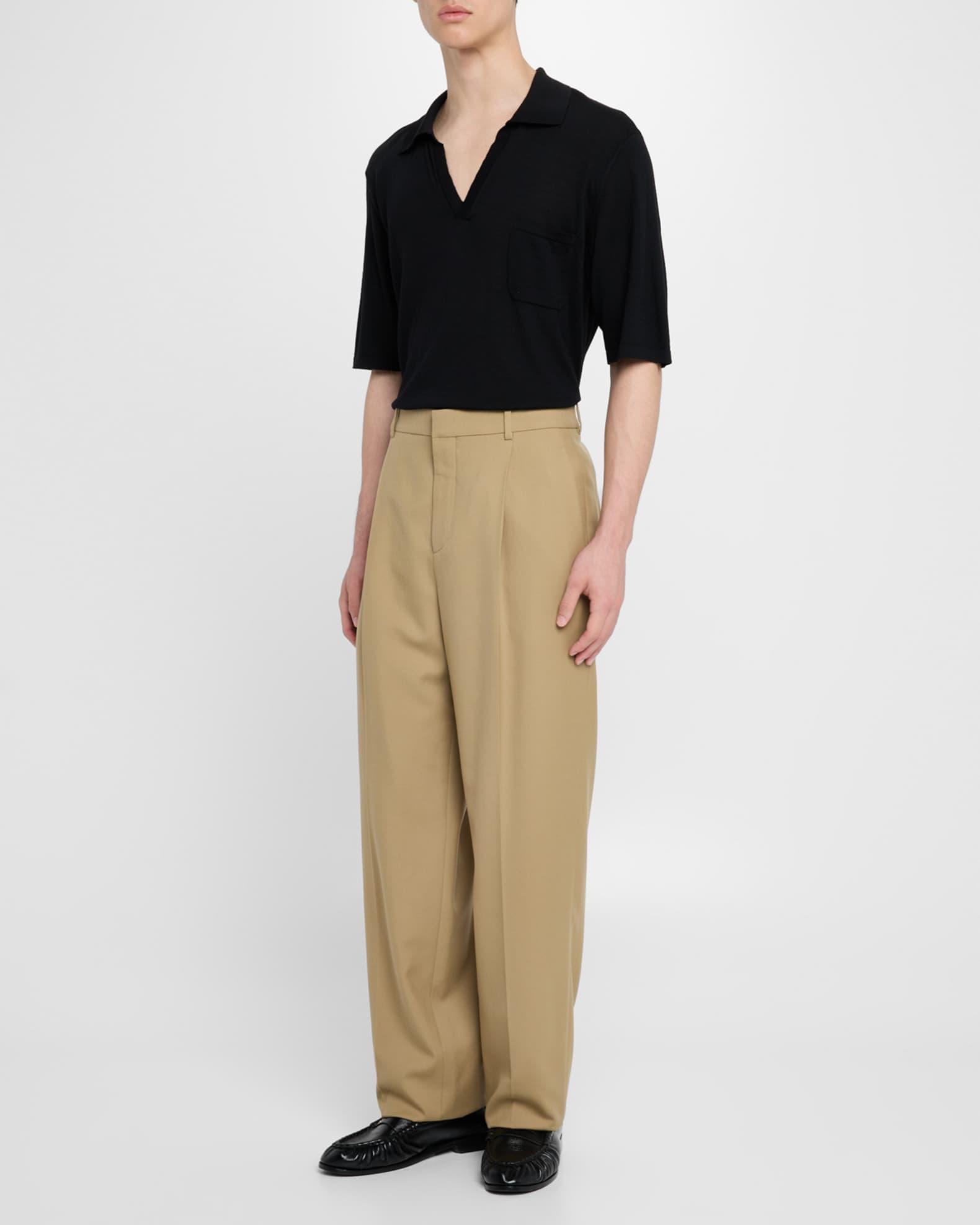 Men's Gabardine Carrot Pants Product Image