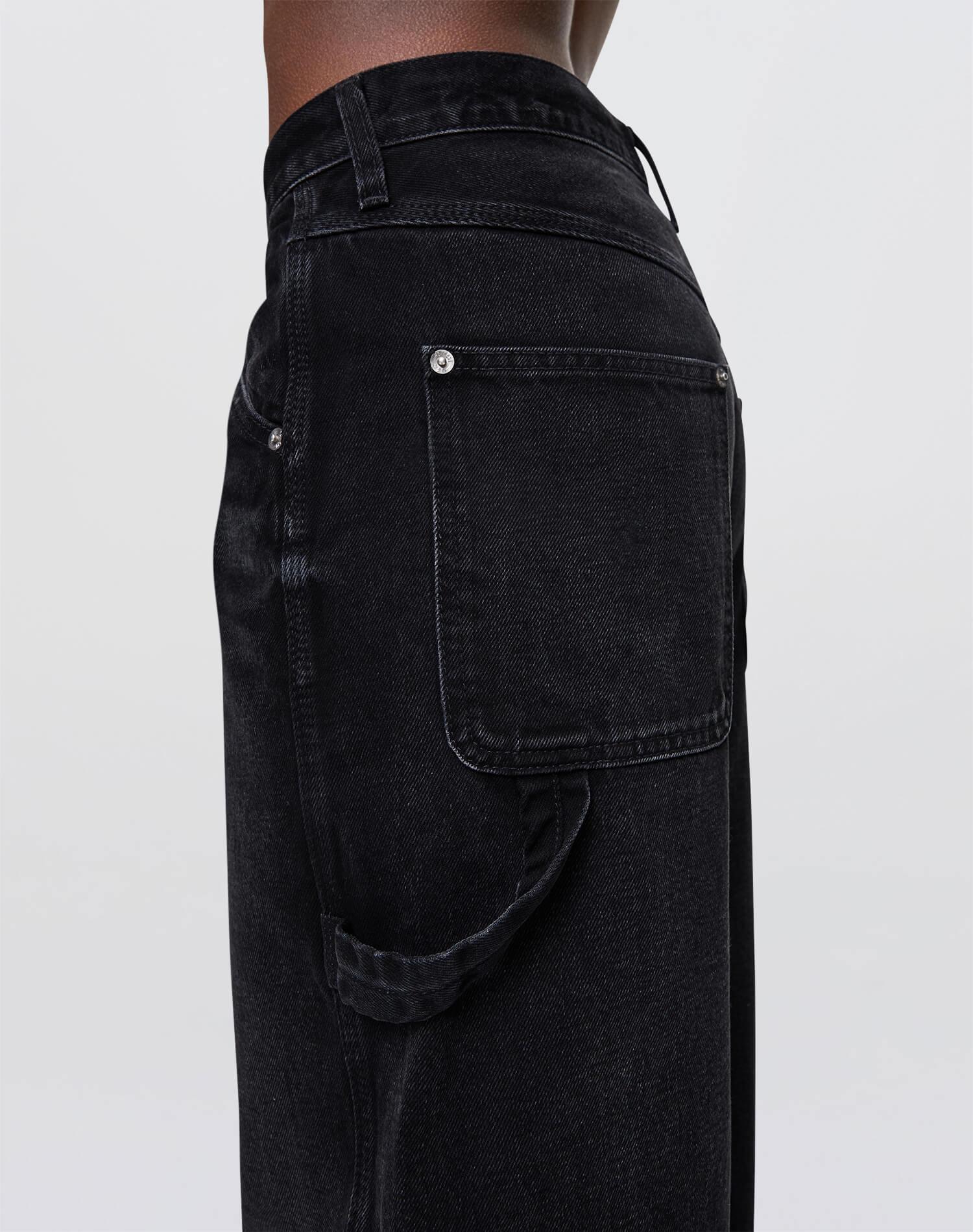 Comfort Stretch Painter Jean - Crafted Black Product Image