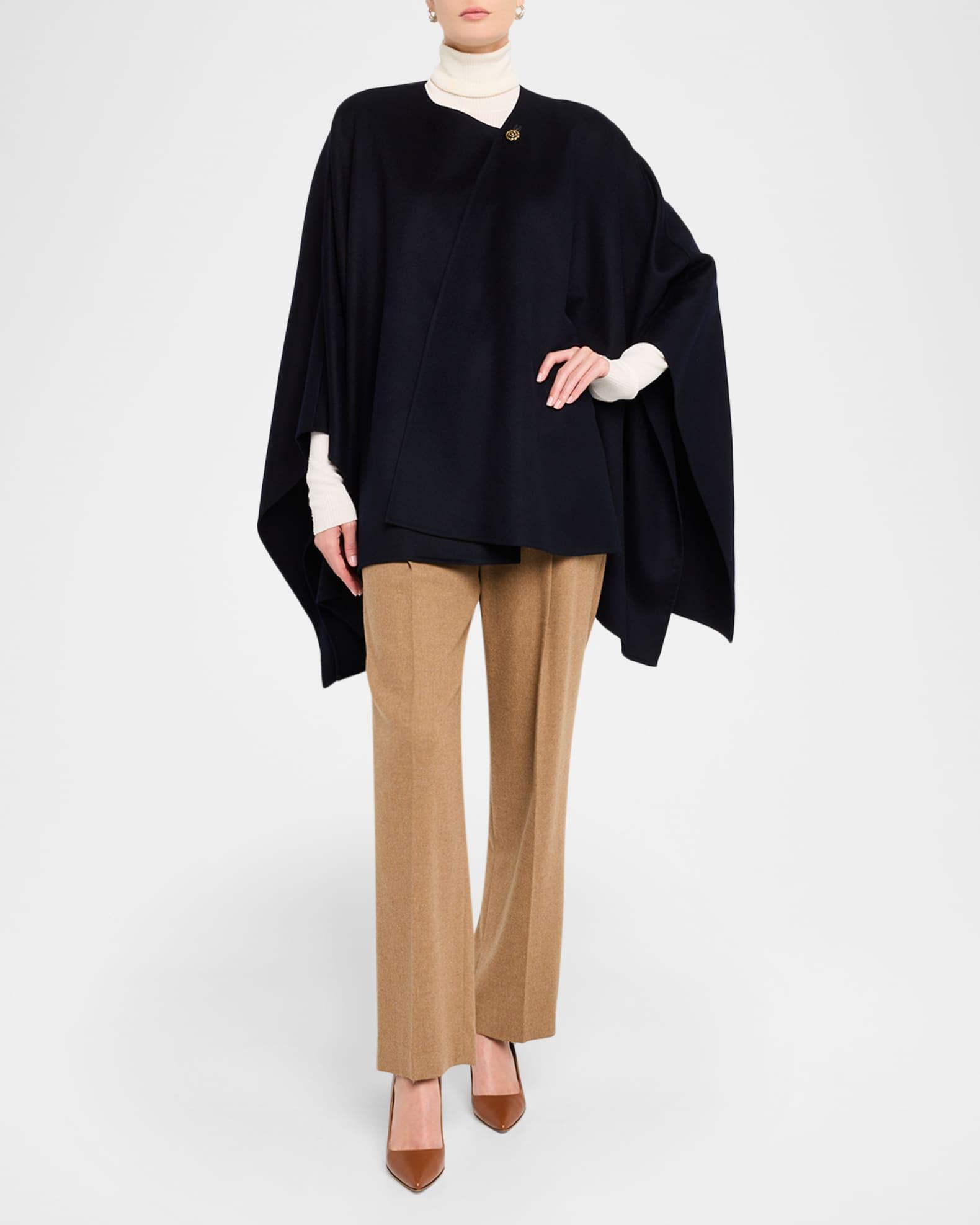 Renata Double-Face Cashmere Cape Product Image
