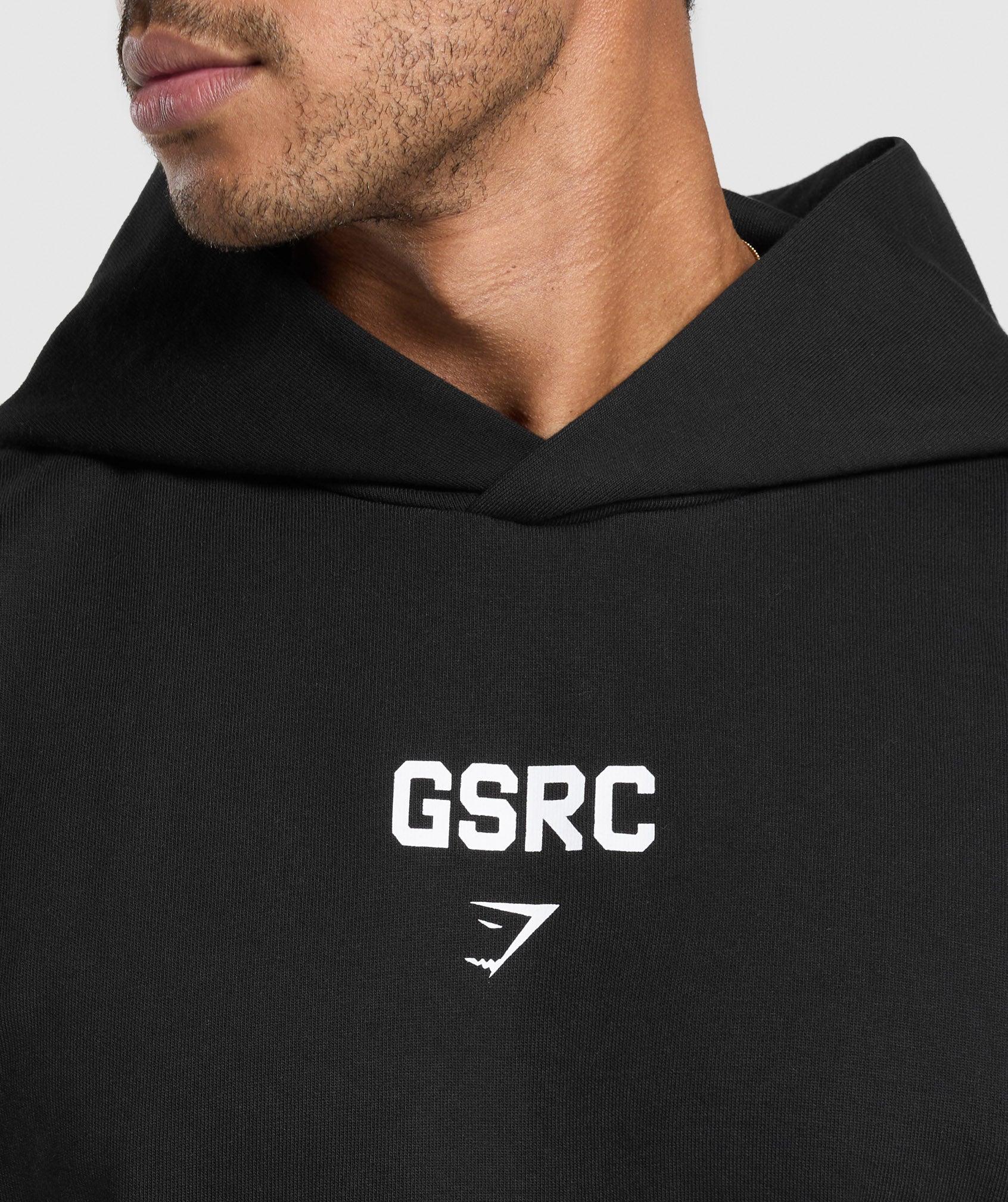 Gymshark GSRC Hoodie - Black Male Product Image