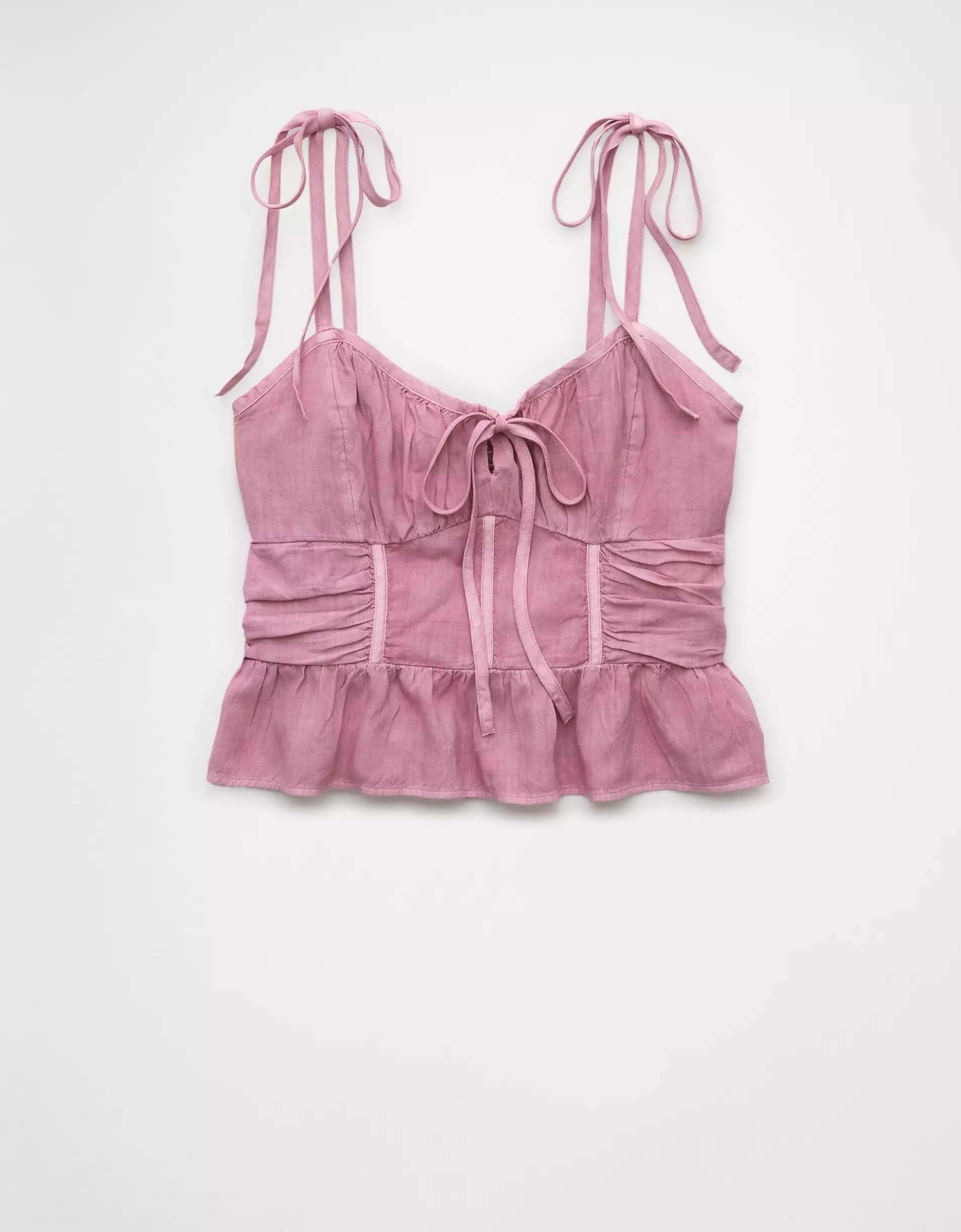 AE Corset Peplum Top Product Image