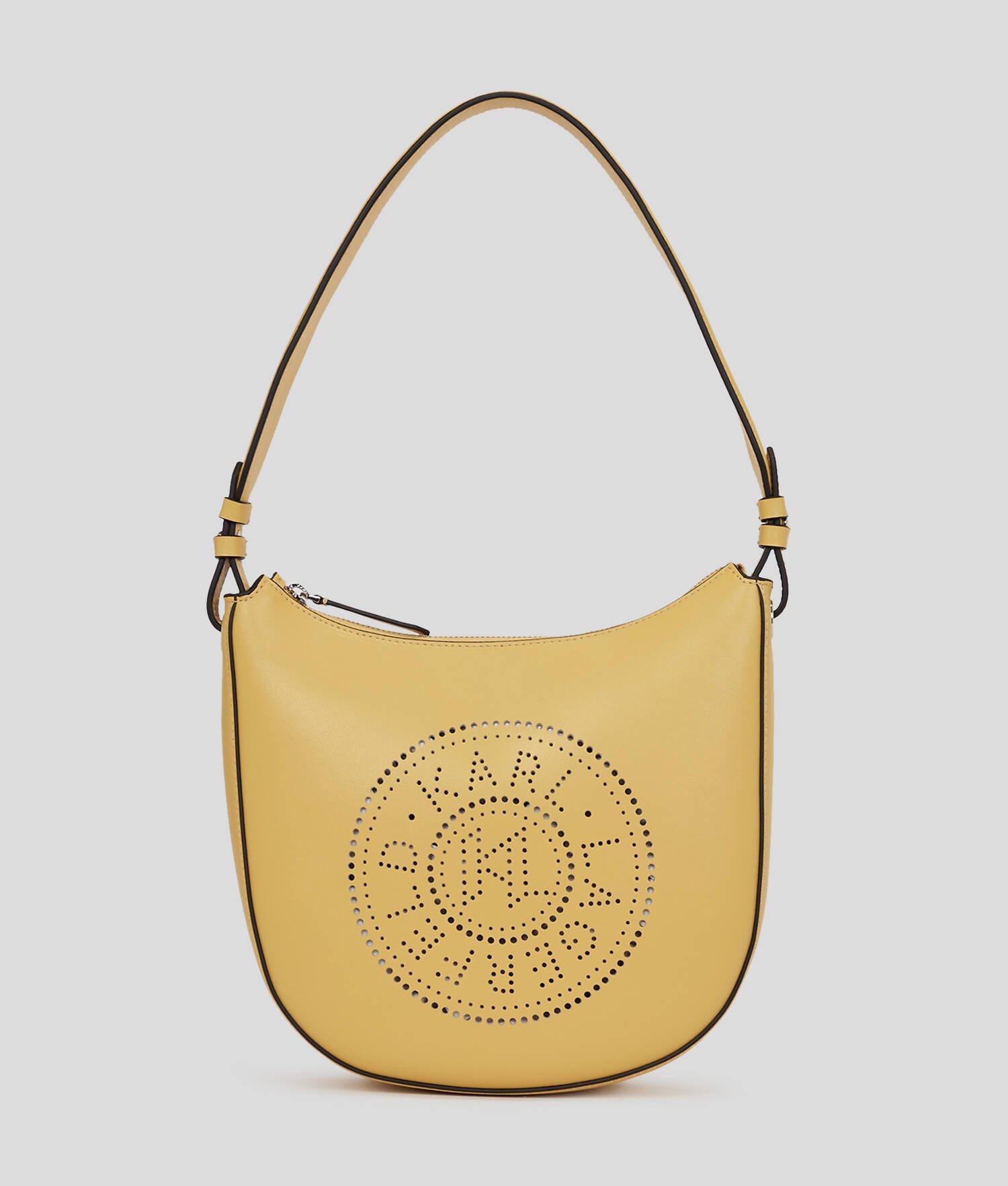 K/CIRCLE PERFORATED MOON SHOULDER BAG Product Image