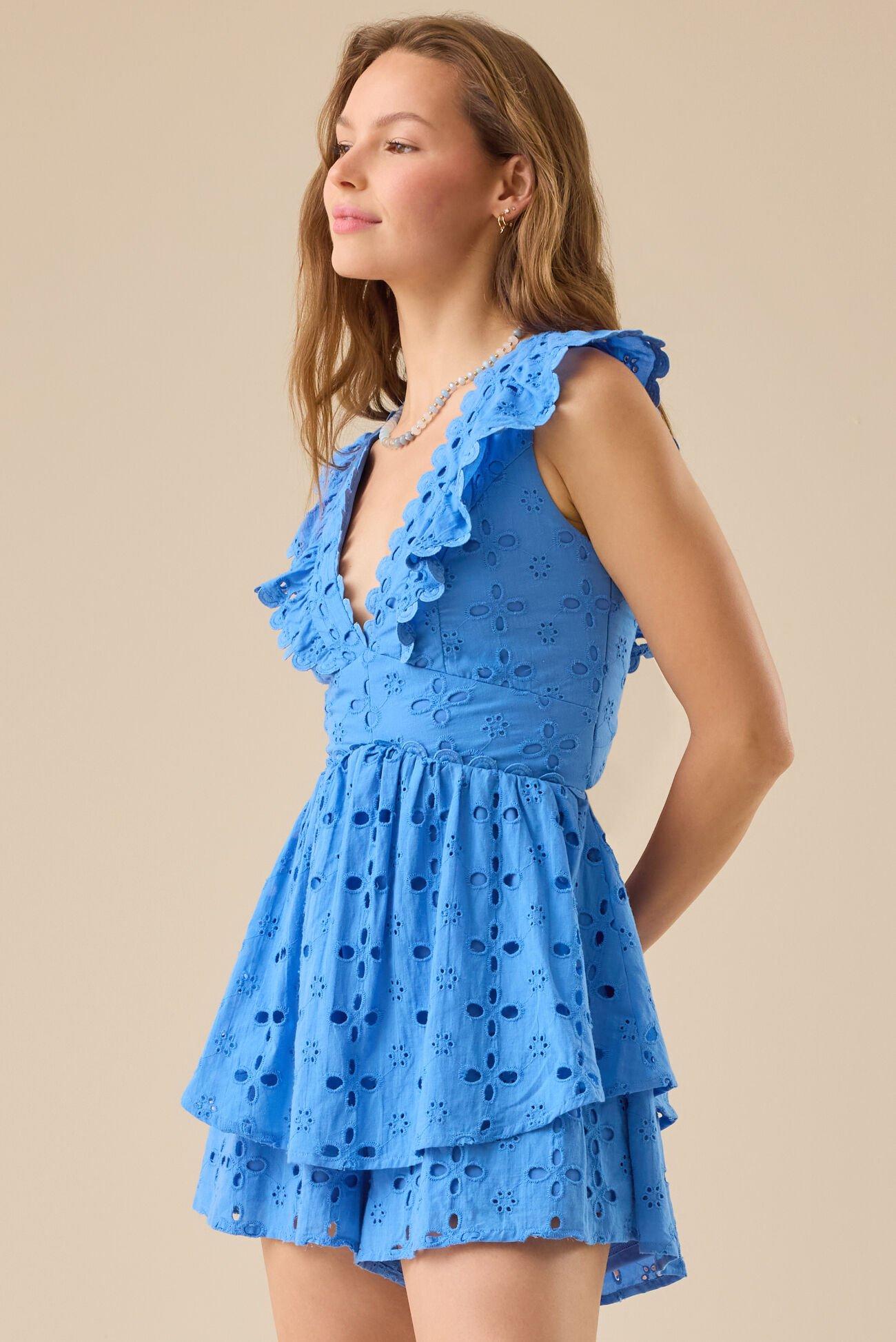 Opal Eyelet Romper Product Image